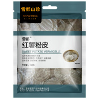 雪都 红薯小圆粉皮150g 红薯粉条 粉皮苕粉 无火锅粉食材
