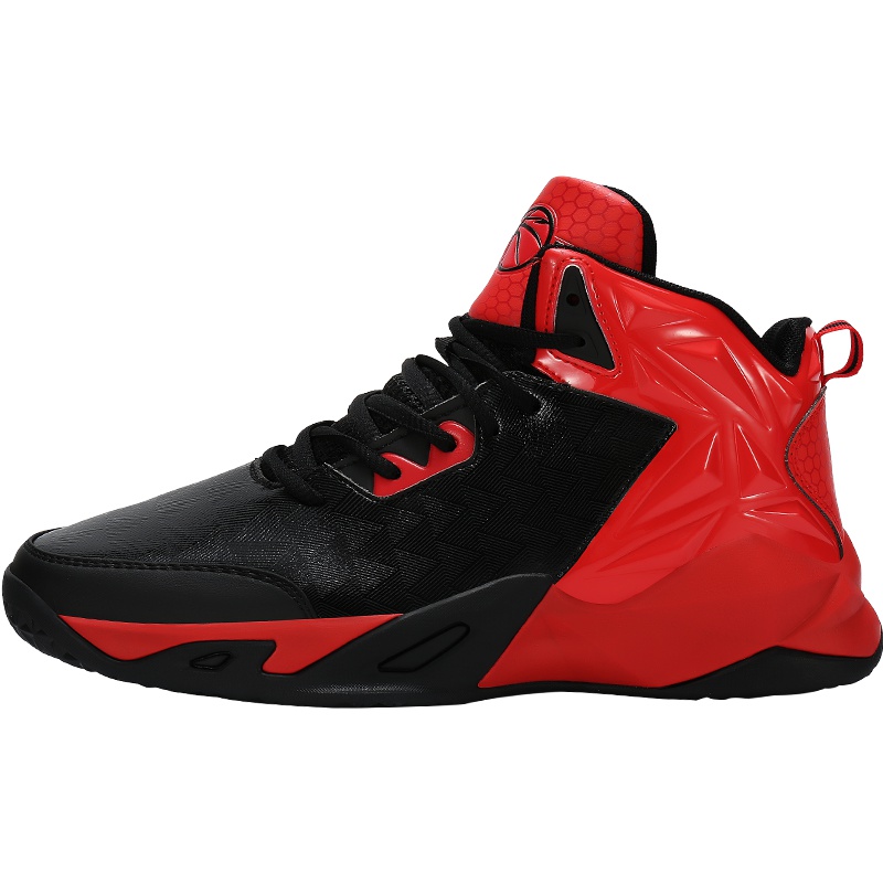 八哥篮球鞋男新款超纤鞋面高帮球鞋户外运动鞋缓震实战篮球训练鞋透气篮球运动战靴