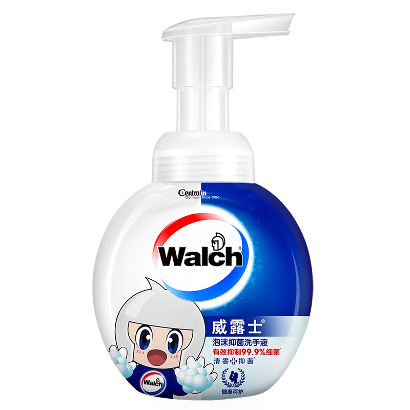威露士(Walch)泡沫抑菌洗手液 健康呵护225ml 限量版