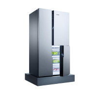 三利SIEMENS/西门子零度保鲜无霜变频大容量对开门三门冰箱KA96FA19TI