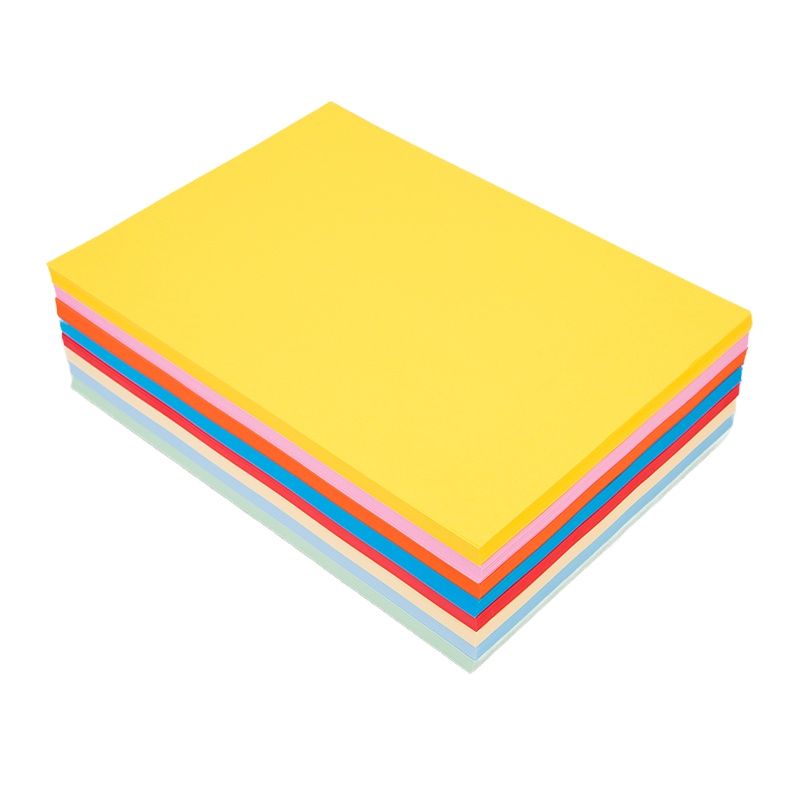 张张丽纸业(ZZL)7757 A4彩色复印纸 彩色打印纸手工折纸卡纸(TL)