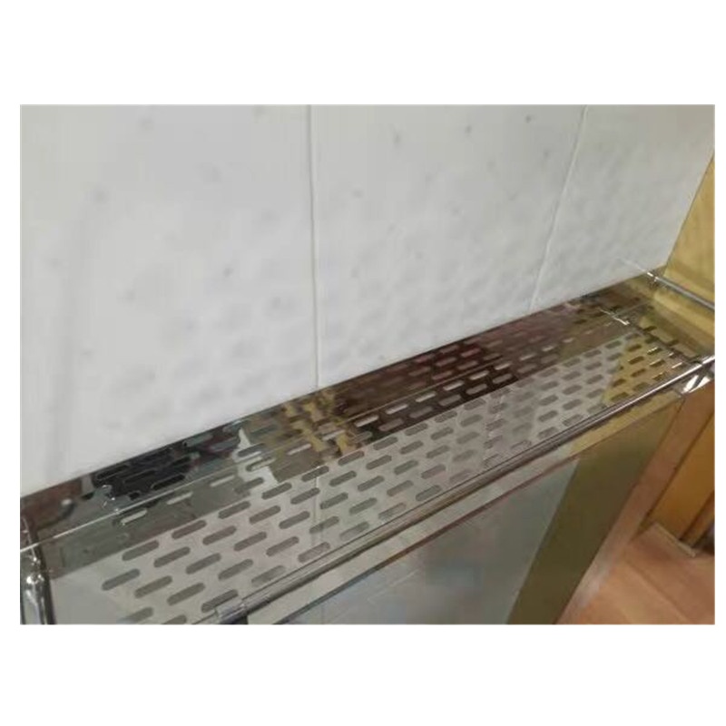 企购优品 免打孔银单层平台40CM