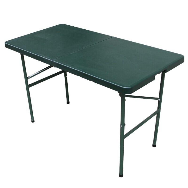 丛林狐 野外训练折叠桌 野外折叠吹塑桌 180*76*74CM