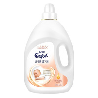 金纺 衣物柔顺剂 亲肤系列 纯净温和 衣物护理剂4L 婴幼儿衣物及内衣适用 (新老包装随机发货)[联合利华]