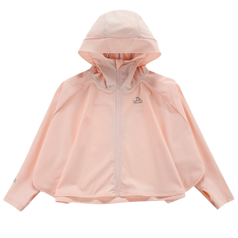 伯希和户外儿童防晒衣2020新款男童女童防晒斗篷upf50+耐磨锦纶防风保暖防护包裹防紫外线防晒服