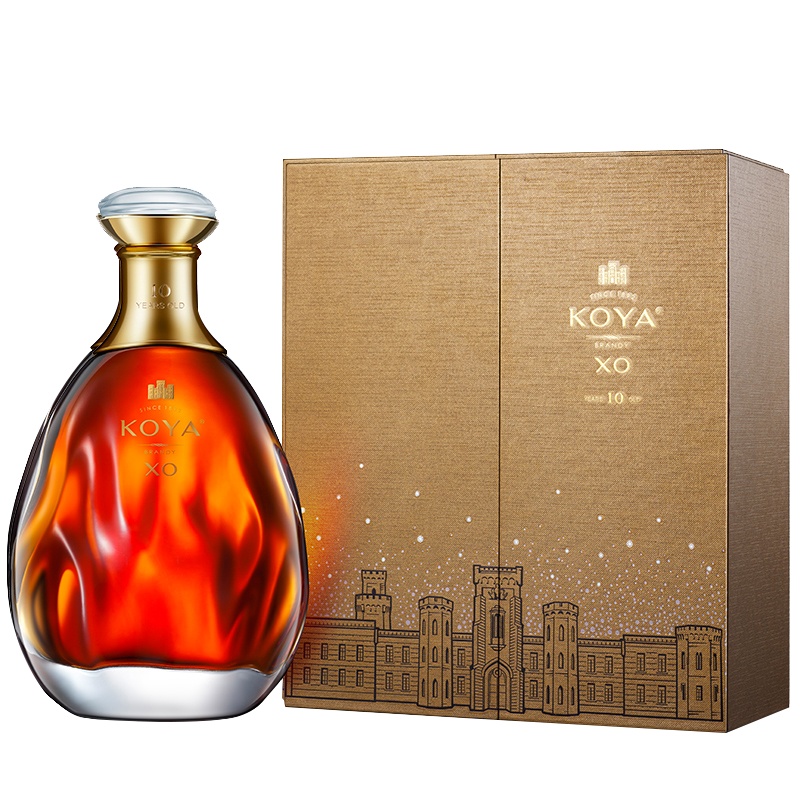 张裕可雅XO白兰地(桶藏十年)700ml 礼盒装