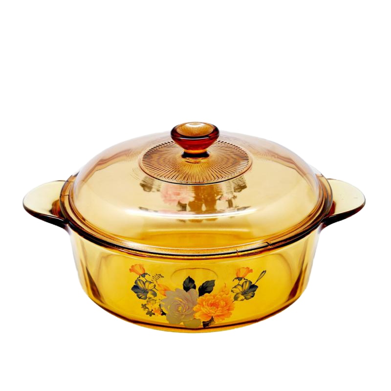 康宁(CORNING) 晶彩锅3.25升锅+蒸格套装 VS32+24CM