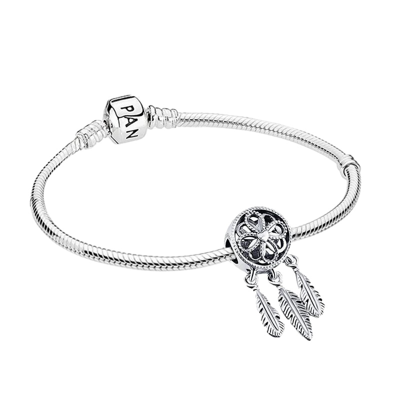 PANDORA潘多拉 神圣捕梦网手镯成品手链套装