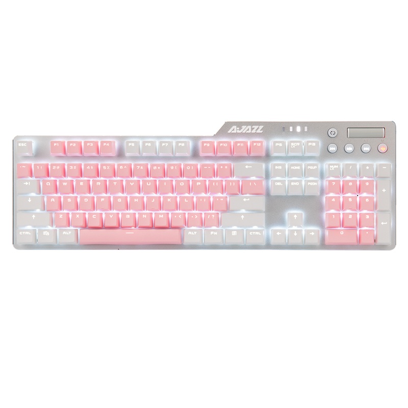 黑爵AK35I 真机械键盘青轴黑轴茶轴有线电脑笔记本台式USB背光英雄联盟lol吃鸡牧马人电竞游戏机器外设108键