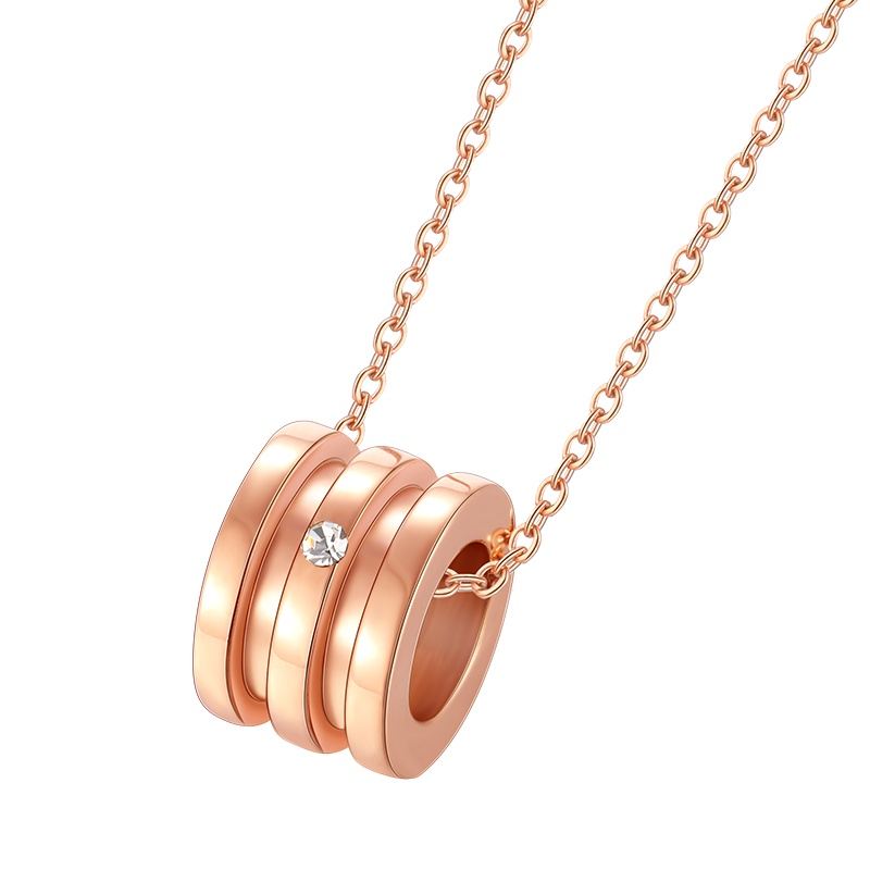 喜钻 时尚小蛮腰天然钻石吊坠