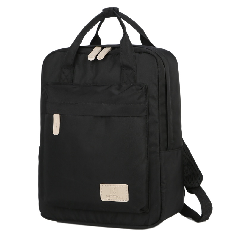 圣兰戈(SOCKO)笔记本电脑双肩包14英寸15.6女适用联想小新Air惠普戴尔G3华硕苹果小米13.3华为神舟背包书包