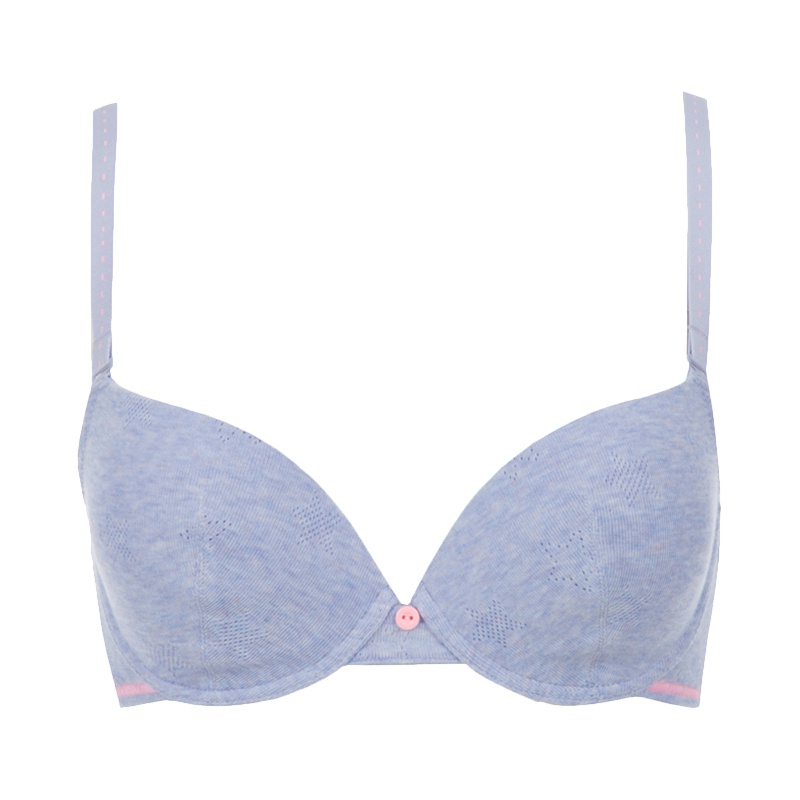 BLOSS/古今花小胸3/4光光面插片定型杯聚拢少女文胸罩内衣女0FS69