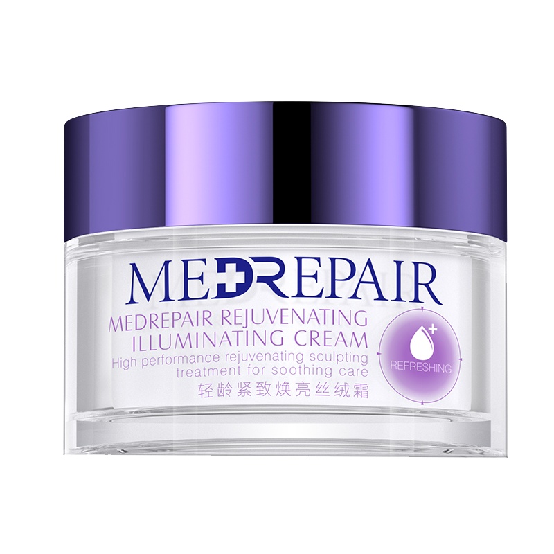 米蓓尔MedRepair轻龄紧致焕亮丝绒面霜 补水保湿滋润 55g 2023年8月到期