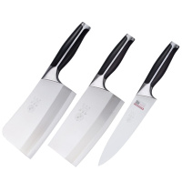 邓家刀家用菜刀不锈钢厨房菜刀套装三件套 TS-4013切片刀斩骨刀多用刀锋利锻打套刀组合3件套组合单刀