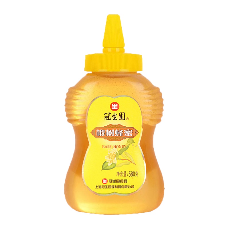 冠生园 椴树蜂蜜 580g/瓶