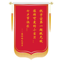 高档锦旗定做订制40*60CM 发泡字