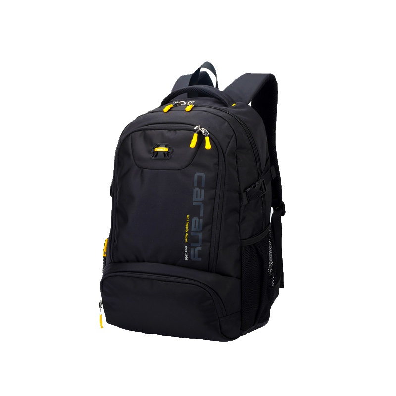 卡拉羊Carany经典款潮流款涤纶书包男休闲包电脑双肩背包双肩背式运动休闲包女运动旅行包学生书包高中生 通用CX5566