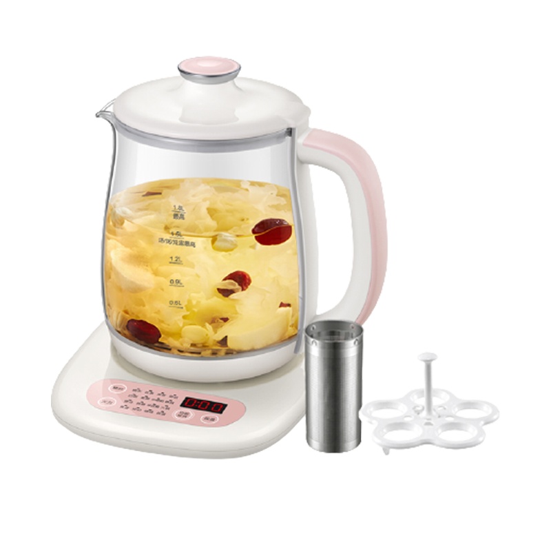 小熊(Bear)养生壶 YSH-B18A6 1.8L大容量微电脑可预约定时保温多功能家用办公室煮茶壶电煮茶器官方自营