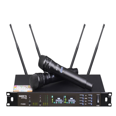 航天广电(HangTianGuangDian) 一拖二无线会议话筒主机HT-M2002