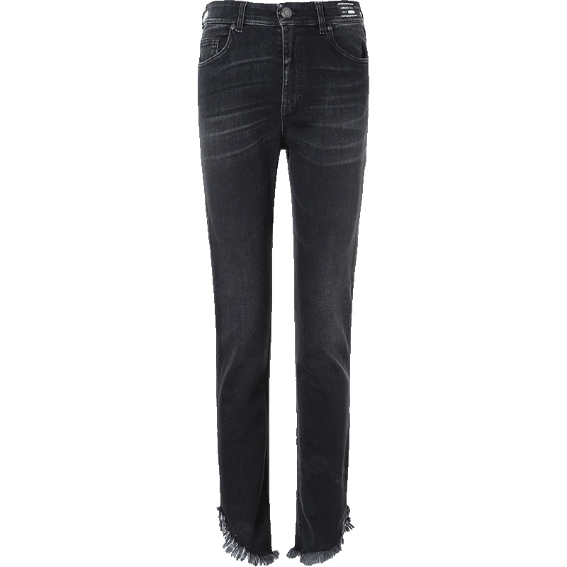 Versace JEANS 范思哲 女士棉质高腰牛仔裤 A1HTA0RF AOC2F