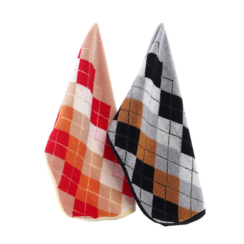 洁玉雅毛巾2条装 纯棉洗脸洗澡家用成人男女帕全棉柔软吸水不掉毛