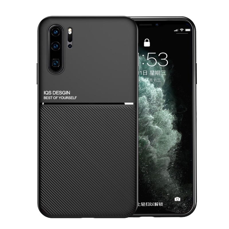 安美宝 华为p30pro手机壳p30 pro皮质5g版全包防摔硅胶软壳p30por男女款潮绿色复古文艺网