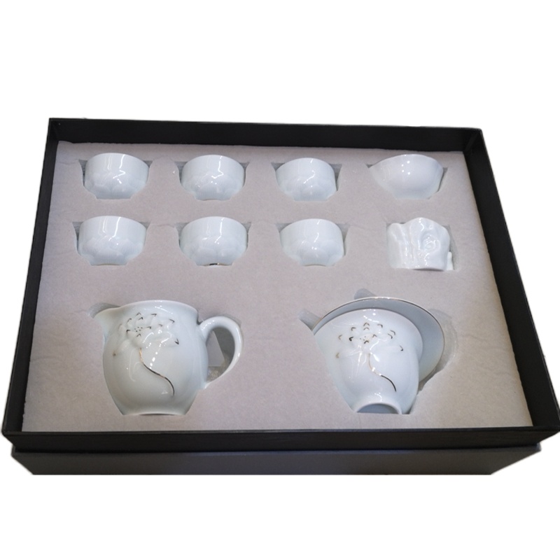 拓牌 QC-12 青瓷茶具 12头