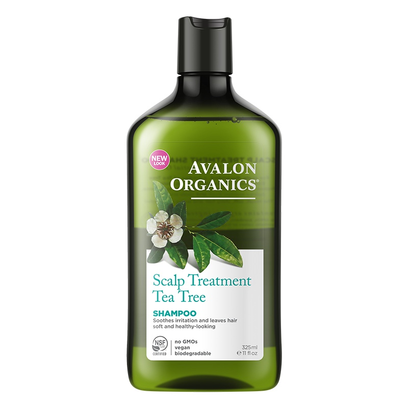 [茶树精油]阿瓦隆Avalon茶树控油有机孕妇可用洗发水325ml 所有发质 所有人群