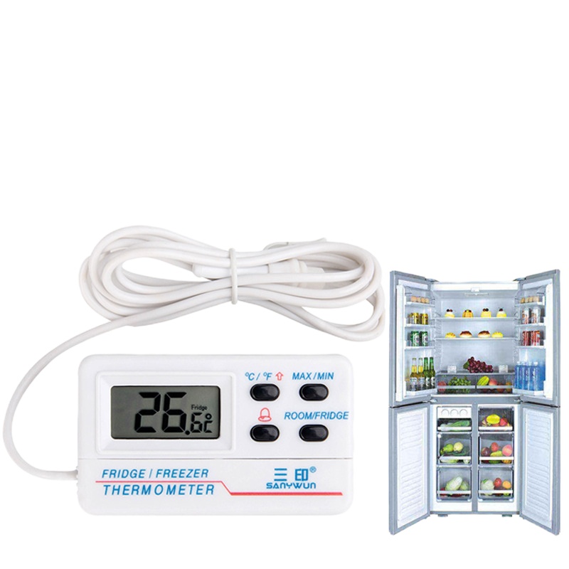 三印 E16 电子报警温度计带探头线