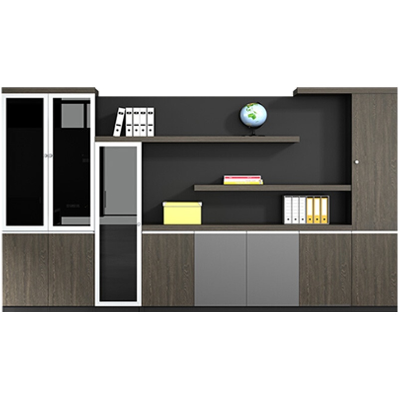 三圣 办公家具木质文件柜 书柜组合板式资料档案柜老板室文件柜子收纳柜