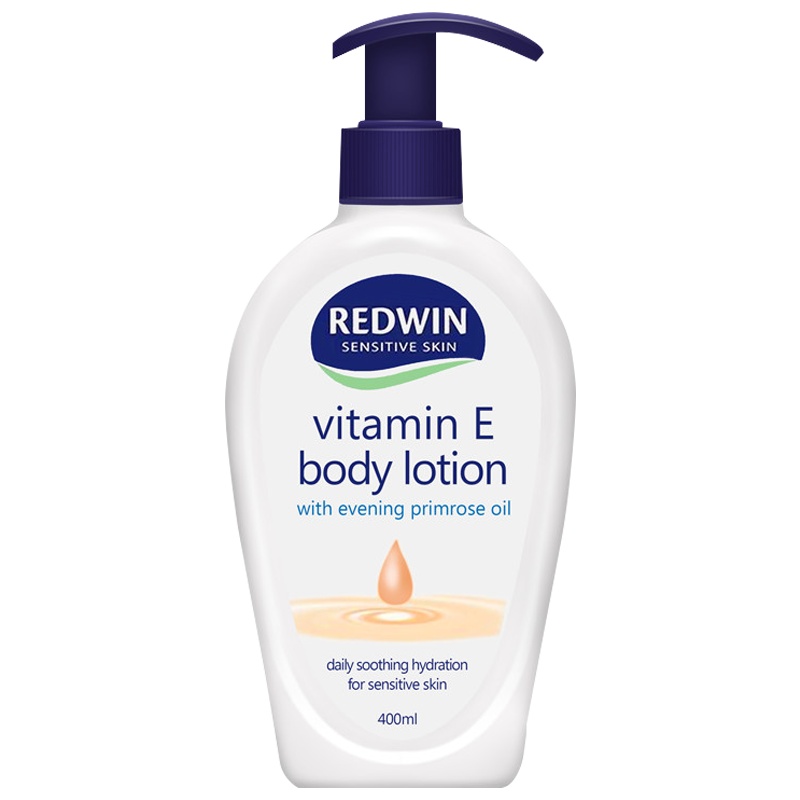 新效期-REDWIN澳洲月见草油维生素E润肤霜ve霜400ml/瓶装 滋润营养保湿补水润体霜/乳面霜身体乳