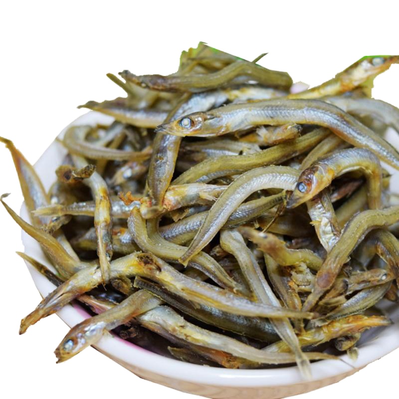 新农家自晒货小青鱼干 面条鱼小鱼干货海鲜干货 150克