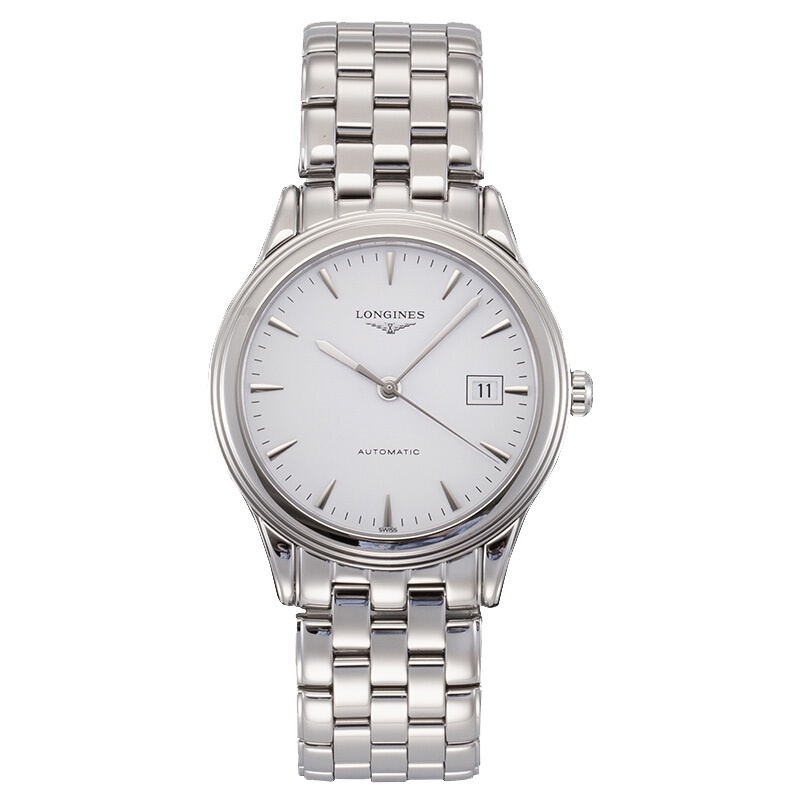 浪琴(Longines)瑞士手表 军旗系列机械男表L4.874.4.12.6