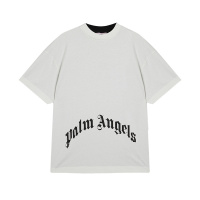 PALM ANGELS 2020新品 男士Logo徽标骷髅拼色印花短袖T恤