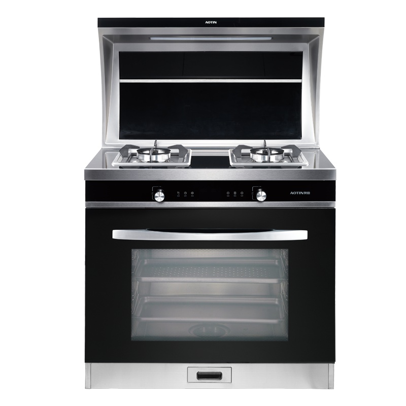 奥田/AOTIN 集成灶环保灶蒸烤一体侧吸式 4.2KW 高温猛火触摸屏15m³大吸力灶具90TT支持液化气/天然气