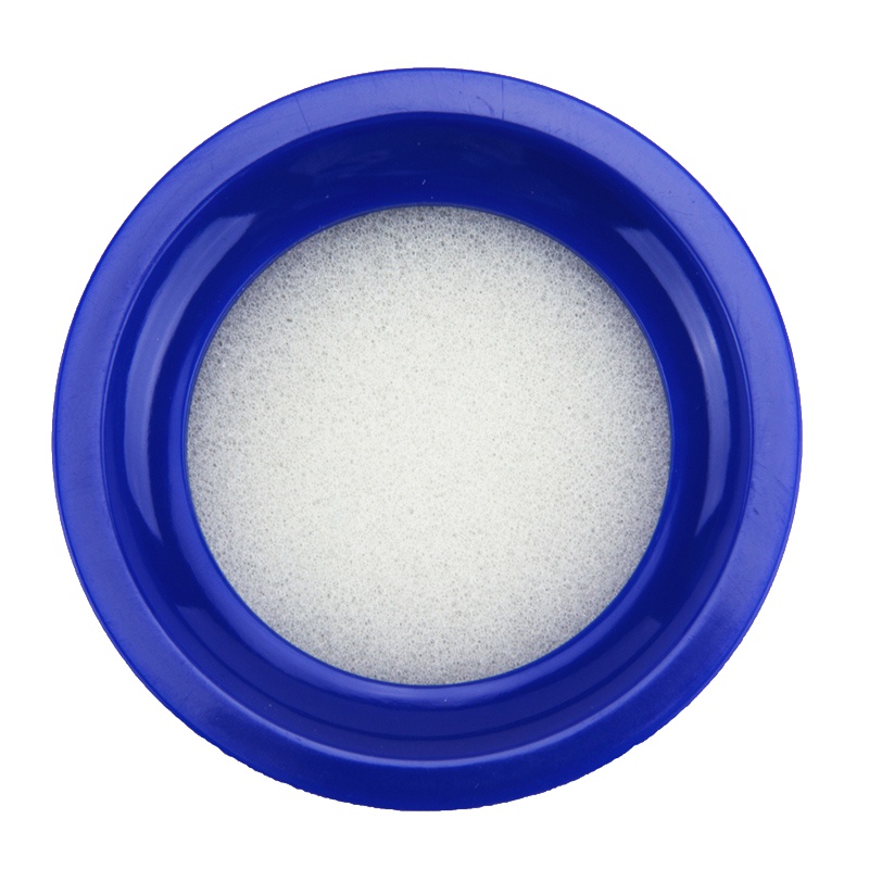 广博(GuangBo)HMG9271圆形海绵缸10个 塑料湿手器 沾水器沾水盒沾水缸 财务用点钱 办公用品