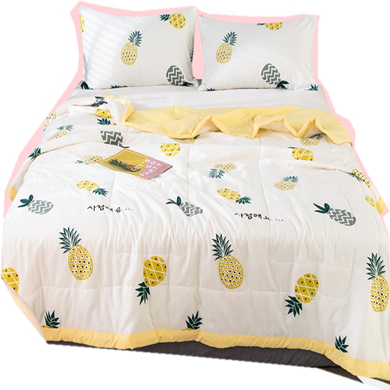 空调被夏 凉被薄款水洗棉夏被可机洗薄被子儿童春秋被学生宿舍单人巧妈妈