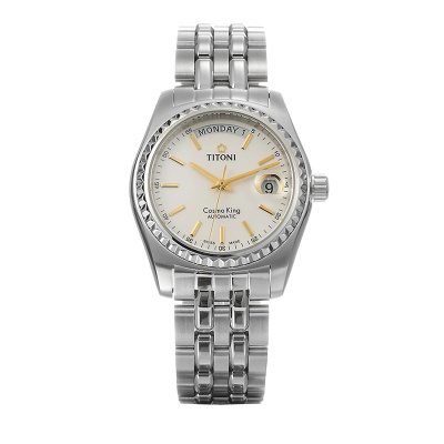 titoni梅花宇宙系列男士机械表787s-310y