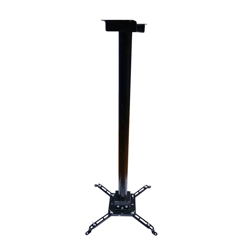 宏燕投影仪吊架投影仪支架可调投影机吊架伸缩架 长度1200mm-1500mm(黑色)