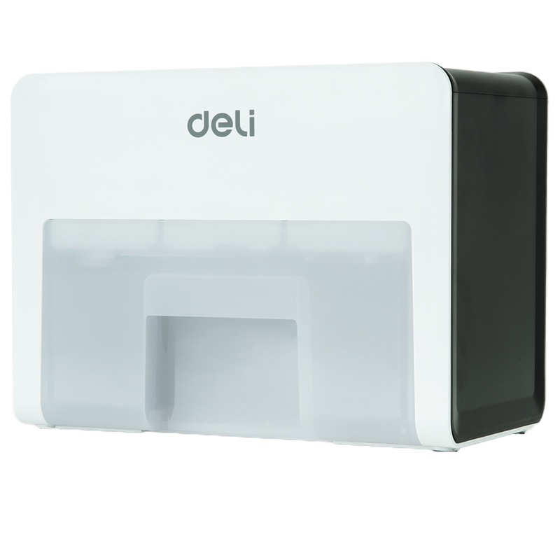 得力(deli)9931N碎纸机 2.5L 四级小型办公碎纸机(白色)