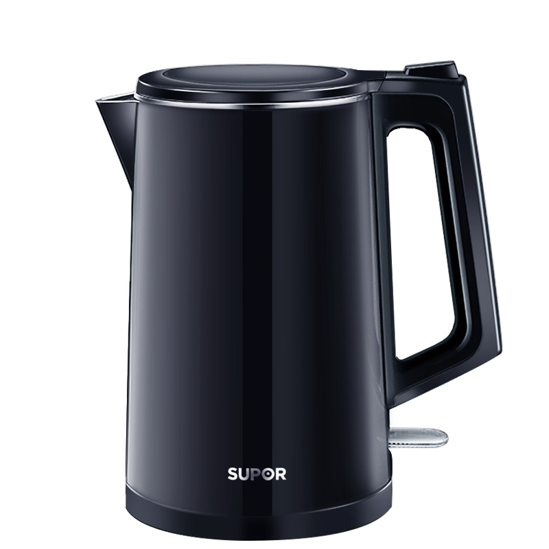 苏泊尔(SUPOR)电水壶 1.5L 烧水壶家用 304不锈钢 自动断电双层防烫无缝内胆多功能SW-15T518