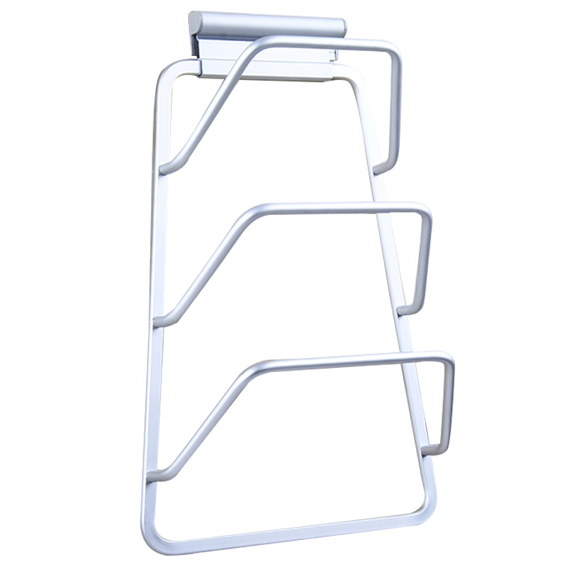 锅盖架太空铝置物架免打孔挂砧板架带接水盘菜板架厨房挂架收纳架壁挂式五金挂件