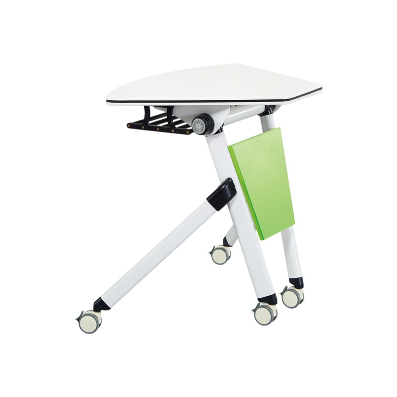 科朔 办公桌扇形 可移动可拼接折叠桌培训桌会议桌单人桌(6张拼圆直径1800)FT-15118