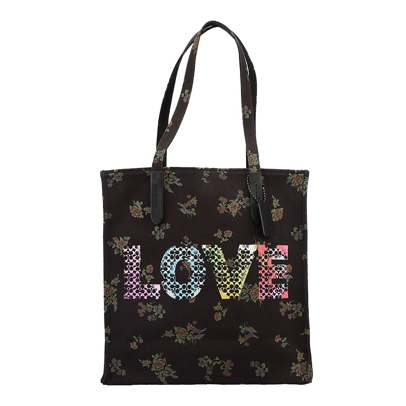 COACH 蔻驰 手提包单肩包 女士帆布手提单肩包