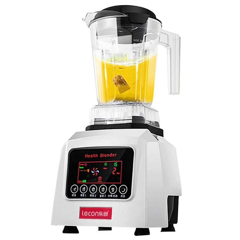 乐创(lecon)萃茶机沙冰机刨冰机奶昔机碎冰机 商用绵绵冰机冰沙机榨汁机商用奶盖机 微电脑款