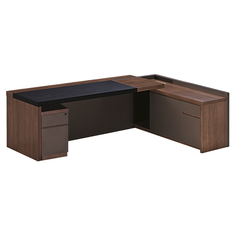 [藏书阁]简约现代办公家具老板桌办公桌大班台主管办工桌