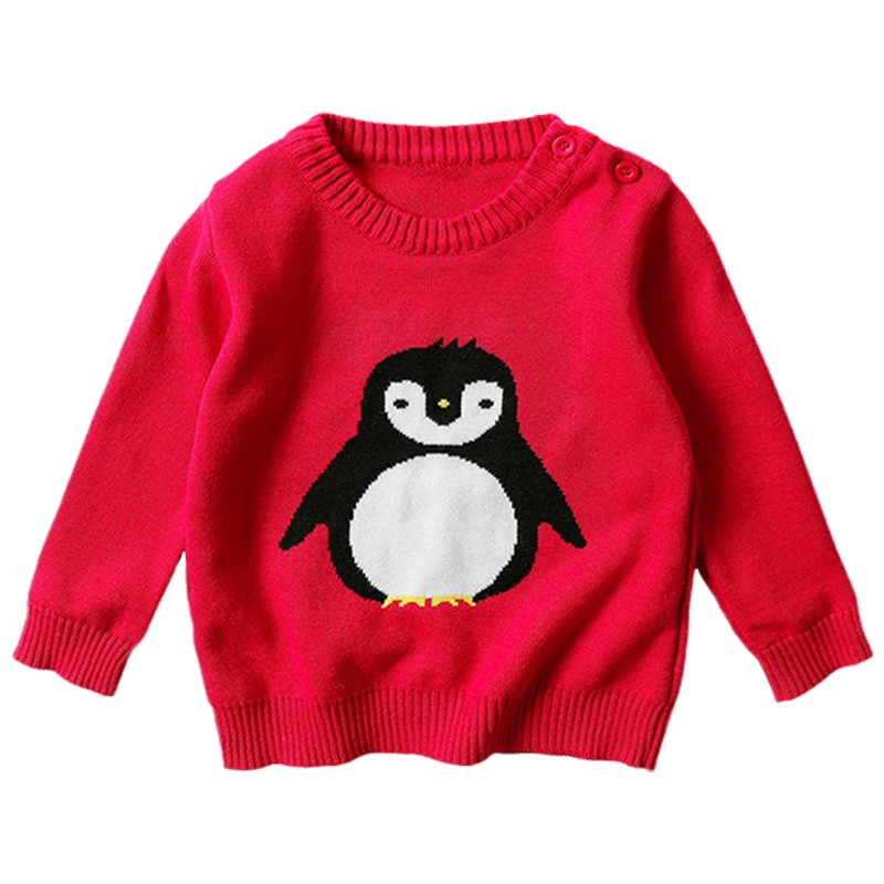 儿童毛衫企鹅