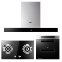 老板(ROBAM)19立方欧式触控式油烟机燃气灶消毒柜油烟机套餐67A1+30B0+727(天然气)二星消毒消毒碗柜