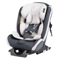 innokids 儿童安全座椅 0-12岁isofix硬接口可坐躺正反双向婴儿汽车车载座椅 魔力灰接口版