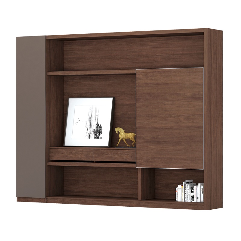 【藏书阁】落地文件柜简约现代资料柜时尚展示柜书柜置物柜办公柜子2.4米